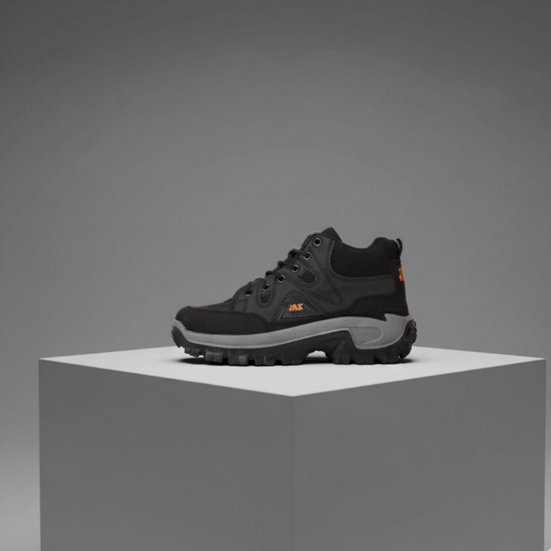 کفش ساقدار مردانه مشکی مدل JAX